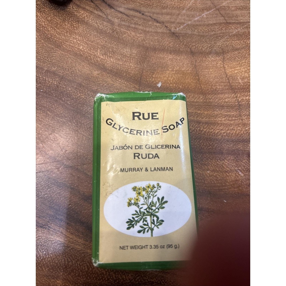 Single Murray & Lanman Rue Glycerine Soap 3.3 oz